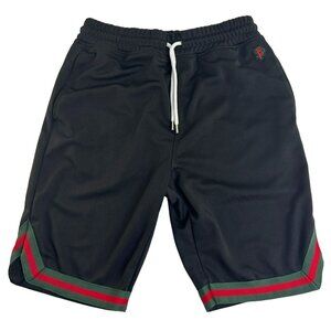 Southpole Basketball Shorts Men's S Black Drawstring Elastic Waist Gym Training